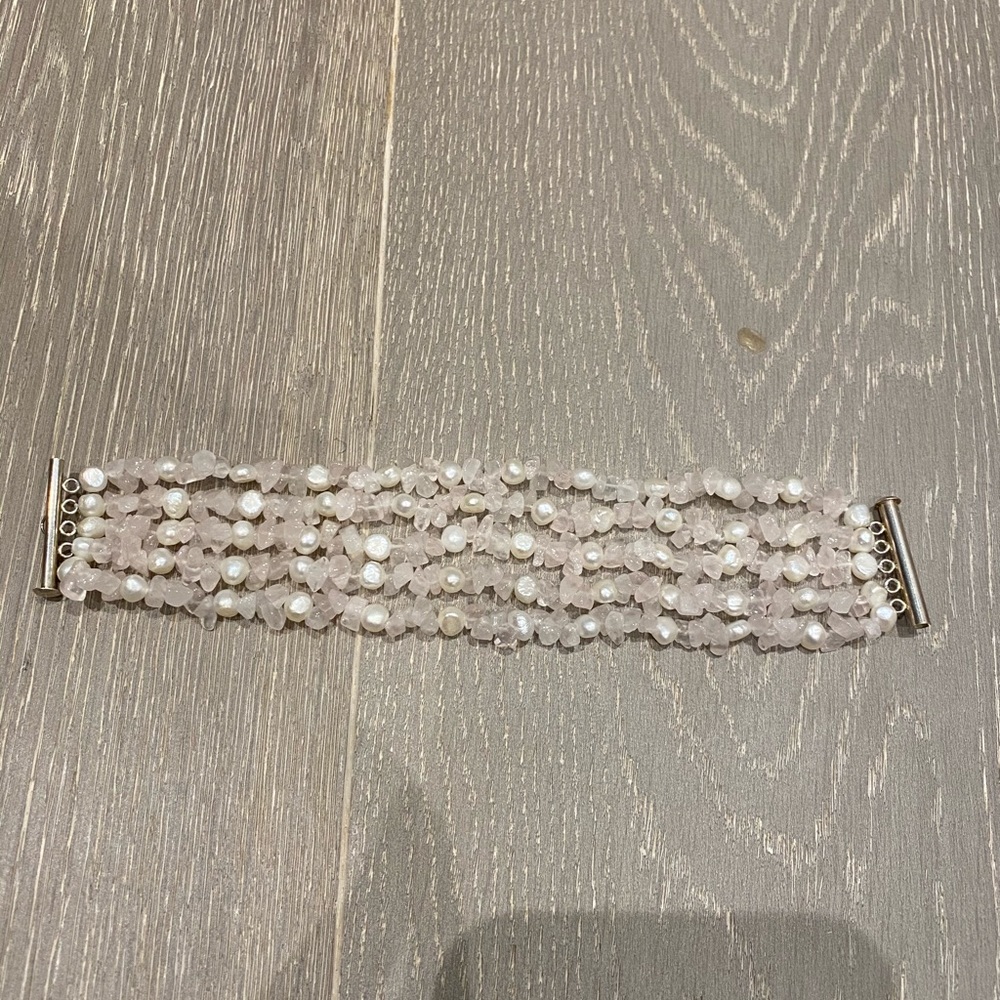 Rose quartz bracelet